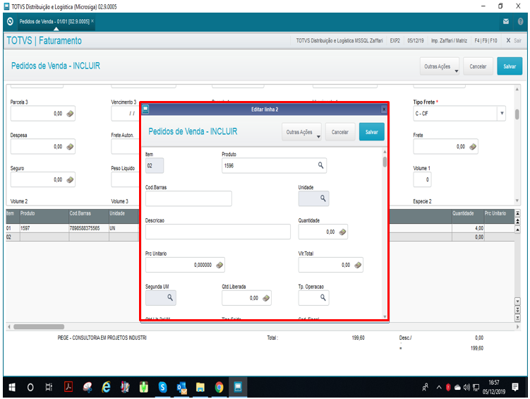 Implantação Protheus